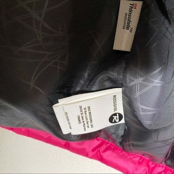 Rossignol Mythic Quilted Jacket berry pink - Picture 8 of 11